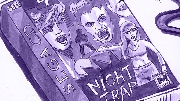 Retronauts Micro 86 gets caught in the Night Trap